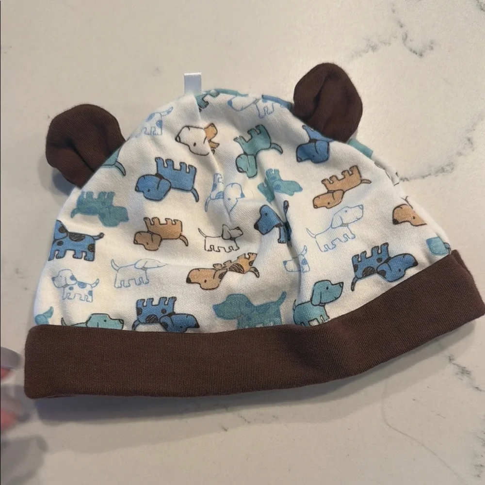 Assorted Baby Knit Hat - Brown, Gray, Blue & Multi Color Options